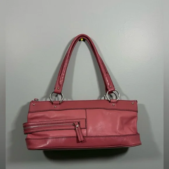 Kenneth Cole Pink Shoulder Bag - Picture 1 of 16